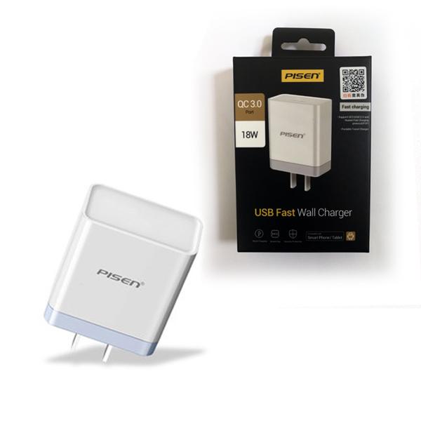 Pisen Type C + USB Charger 20 WATT Retail Pack