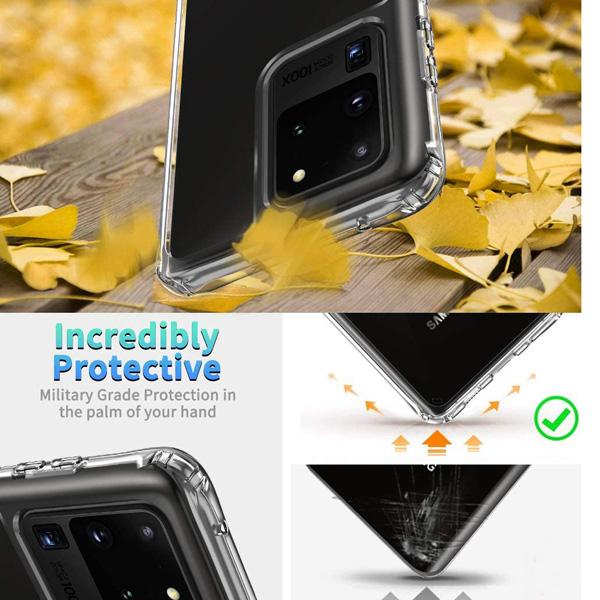Samsung S20 Clear Hybrid Case