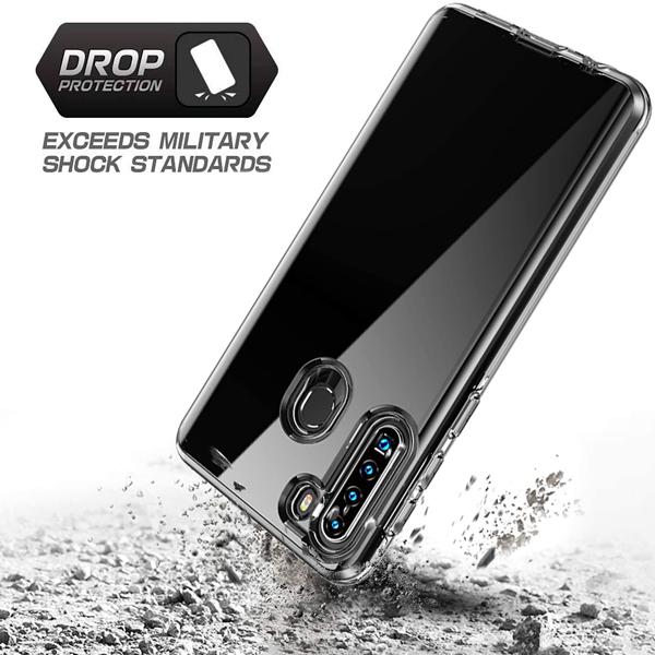 Samsung A21 Clear Hybrid Case