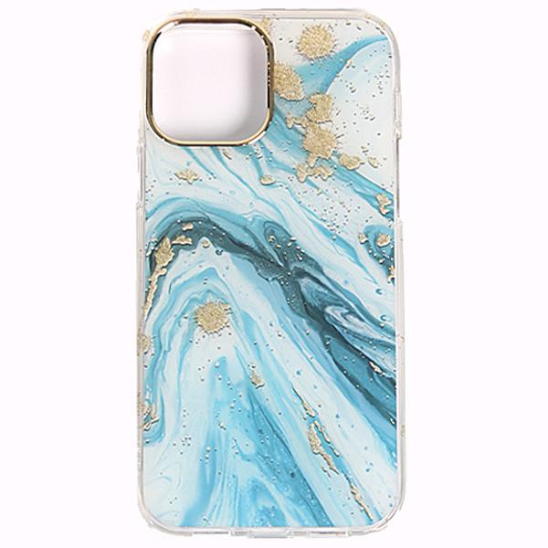 iPhone 12 Pro Max Electroplated Marble Pattern Case