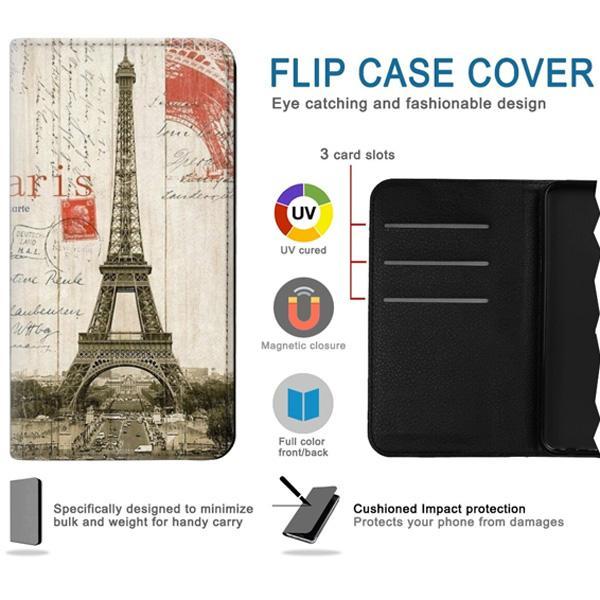 iPhone 6 Plus Eiffel Tower Book wallet