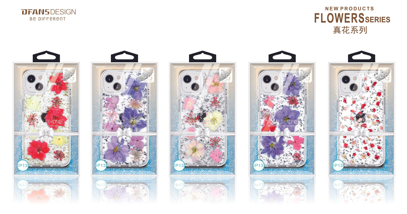 iPhone 13 Mini Twinkle Flower Case Retail Pack