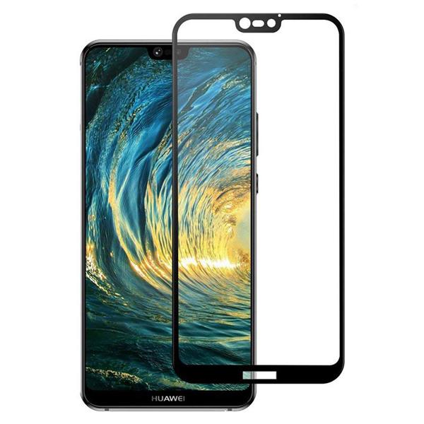 Huawei P20 Pro  Temepered Glass Full Cover Black