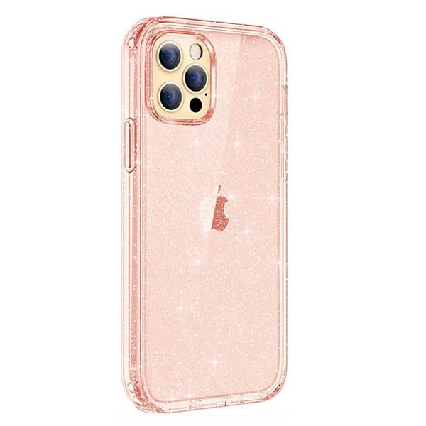 iPhone 12 Pro Max Flake Rose Pink Sym Case