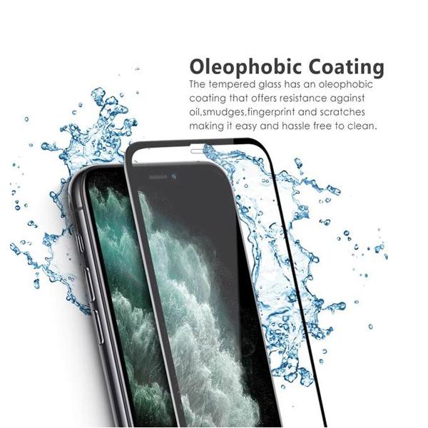 iPhone 11 Pro Tempered Glass Full Cover Black
